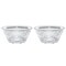 Nachtmann Ethno Bowls, Clear 6.5 Inch Crystal Bowls, Set of 2